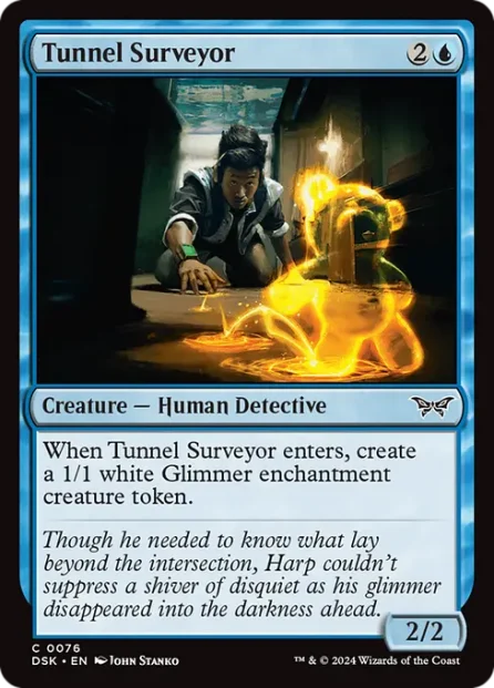 Tunnel Surveyor, Duskmourn: House of Horror — Magic: The Gathering card