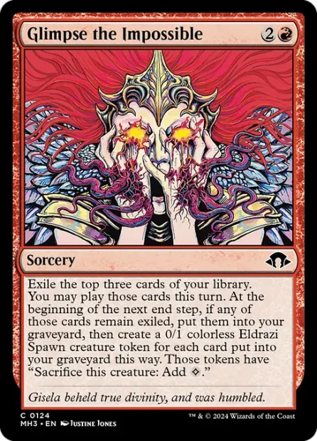 Glimpse the Impossible, Modern Horizons 3 — Magic: The Gathering card