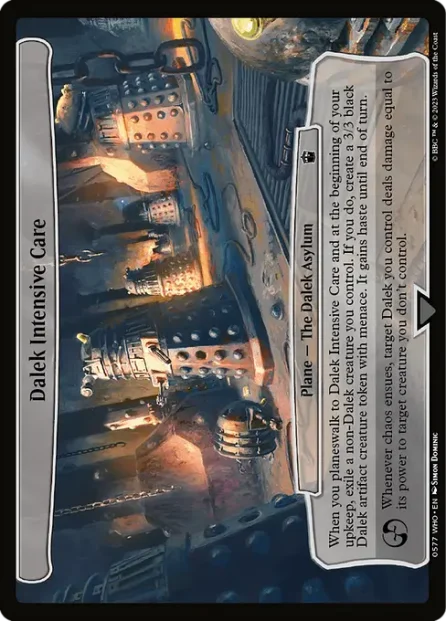 Dalek Intensive Care, Doctor Who — Magic: The Gathering card