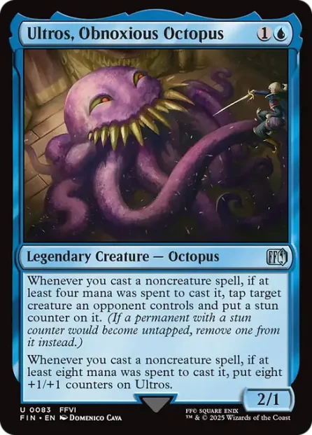 Ultros, Obnoxious Octopus, Final Fantasy — Magic: The Gathering card