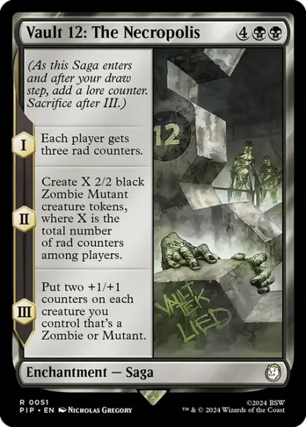 Vault 12: The Necropolis, Fallout — Magic: The Gathering card