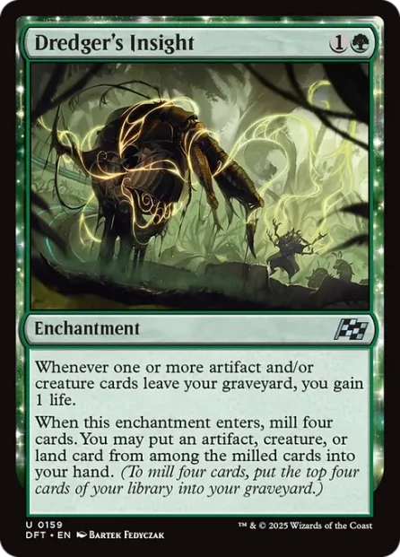 Dredger's Insight, Aetherdrift — Magic: The Gathering card