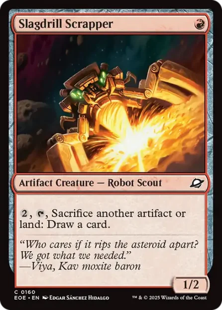 Slagdrill Scrapper, Edge of Eternities — Magic: The Gathering card