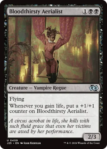 Bloodthirsty Aerialist, Foundations Jumpstart — Magic: The Gathering card