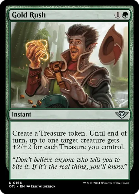 Gold Rush, Outlaws of Thunder Junction — Magic: The Gathering card