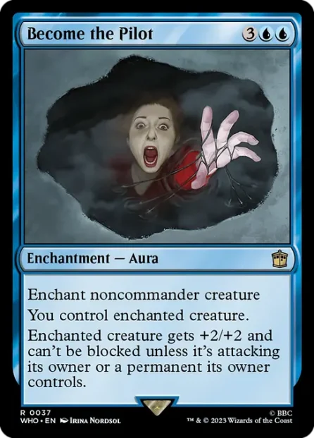 Become the Pilot, Doctor Who — Magic: The Gathering card