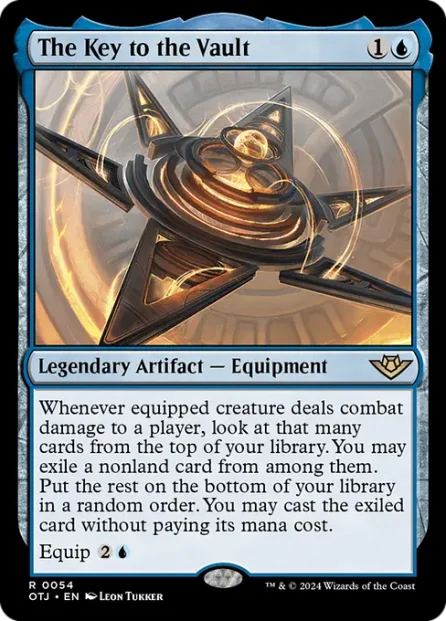 The Key to the Vault, Outlaws of Thunder Junction — Magic: The Gathering card