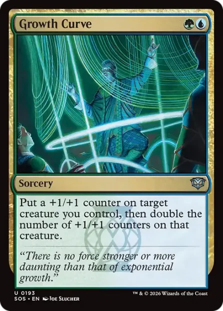 Growth Curve, Secrets of Strixhaven — Magic: The Gathering card