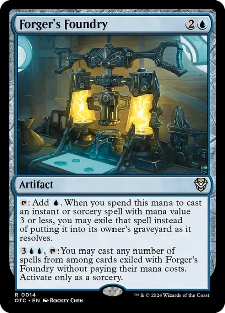 Forger's Foundry, Outlaws of Thunder Junction Commander — Magic: The Gathering card