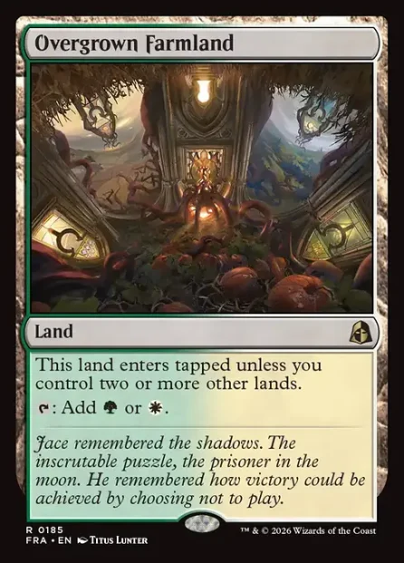 Overgrown Farmland, Reality Fracture — Magic: The Gathering card
