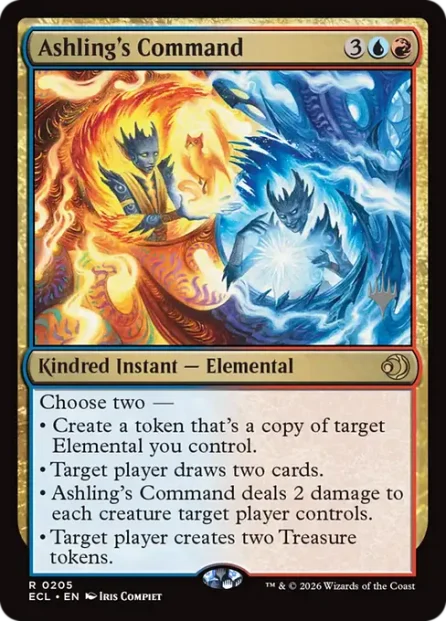 Ashling's Command, Lorwyn Eclipsed Promos — Magic: The Gathering card
