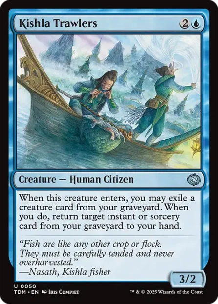 Kishla Trawlers, Tarkir: Dragonstorm — Magic: The Gathering card