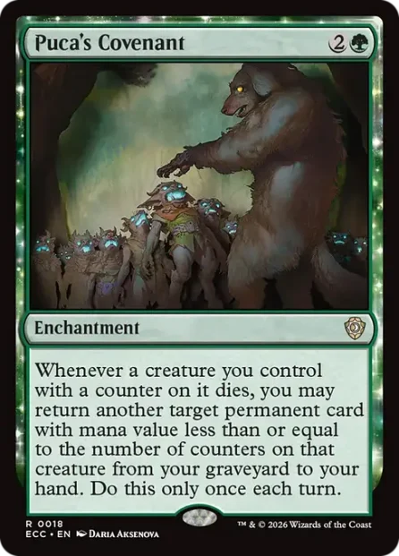 Puca's Covenant, Lorwyn Eclipsed Commander — Magic: The Gathering card