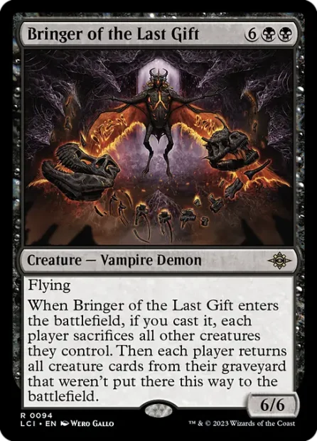 Bringer of the Last Gift, The Lost Caverns of Ixalan — Magic: The Gathering card