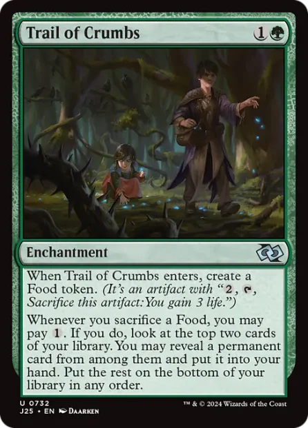 Trail of Crumbs, Foundations Jumpstart — Magic: The Gathering card