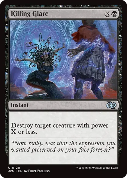 Killing Glare, Foundations Jumpstart — Magic: The Gathering card