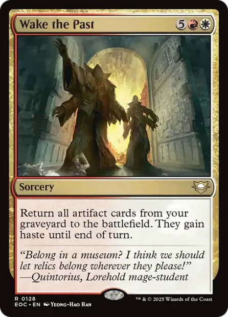 Wake the Past, Edge of Eternities Commander — Magic: The Gathering card