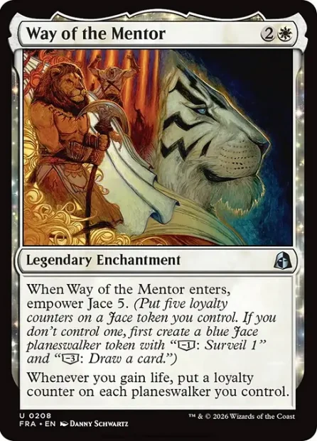 Way of the Mentor, Reality Fracture — Magic: The Gathering card