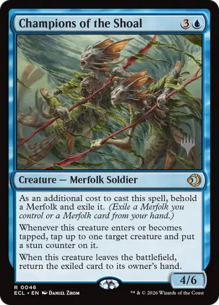 Champions of the Shoal, Lorwyn Eclipsed Promos — Magic: The Gathering card