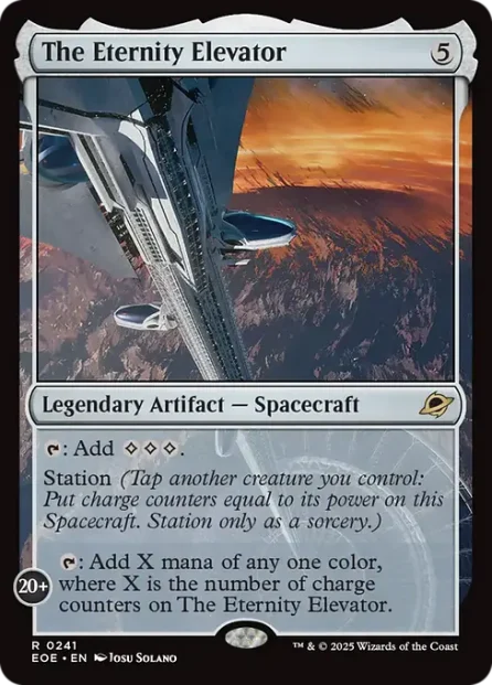 The Eternity Elevator, Edge of Eternities — Magic: The Gathering card