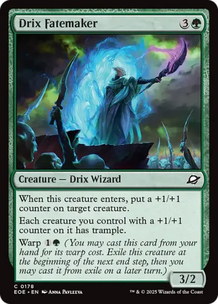 Drix Fatemaker, Edge of Eternities — Magic: The Gathering card