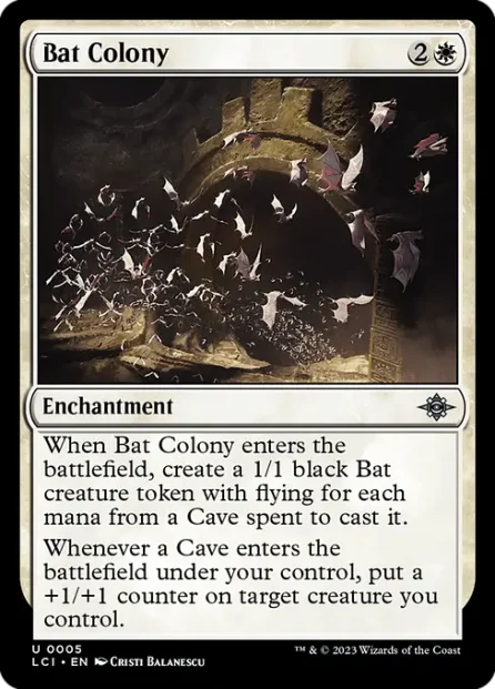 Bat Colony, The Lost Caverns of Ixalan — Magic: The Gathering card