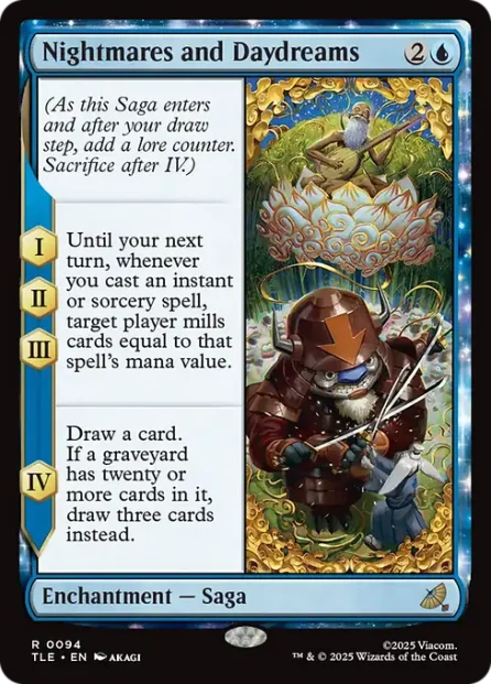 Nightmares and Daydreams, Avatar: The Last Airbender Eternal — Magic: The Gathering card