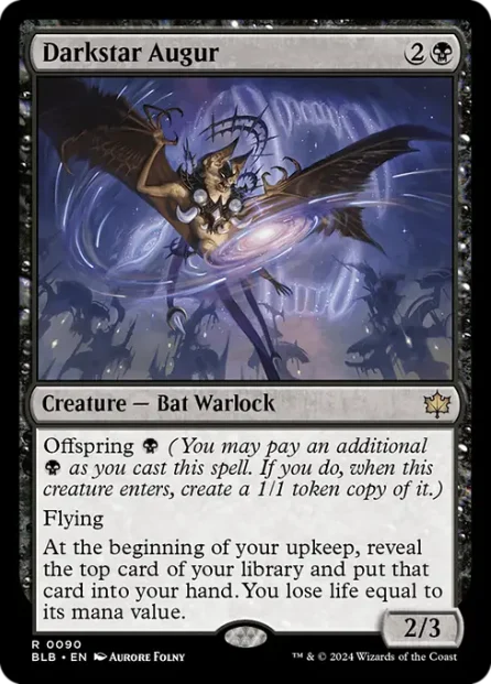 Darkstar Augur, Bloomburrow — Magic: The Gathering card