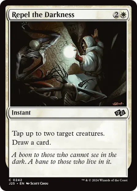 Repel the Darkness, Foundations Jumpstart — Magic: The Gathering card