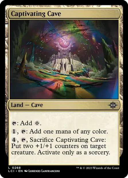 Captivating Cave, The Lost Caverns of Ixalan — Magic: The Gathering card