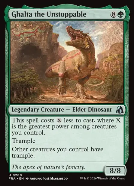 Ghalta the Unstoppable, Reality Fracture — Magic: The Gathering card