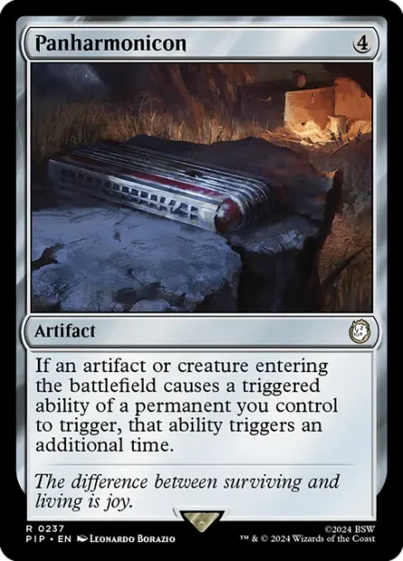 Panharmonicon, Fallout — Magic: The Gathering card