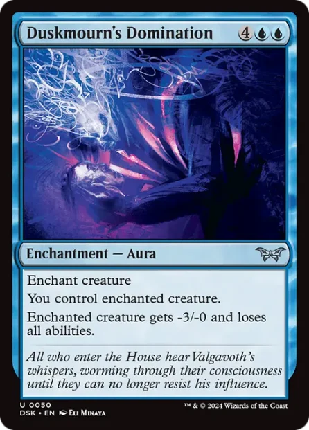 Duskmourn's Domination, Duskmourn: House of Horror — Magic: The Gathering card