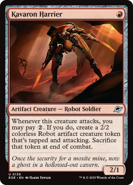 Kavaron Harrier, Edge of Eternities — Magic: The Gathering card