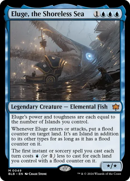Eluge, the Shoreless Sea, Bloomburrow — Magic: The Gathering card