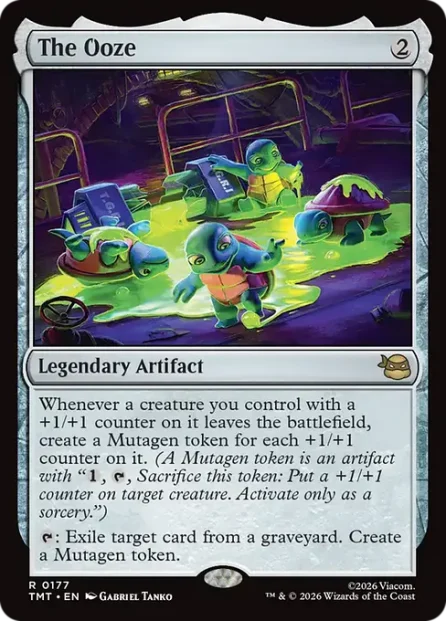 The Ooze, Teenage Mutant Ninja Turtles — Magic: The Gathering card