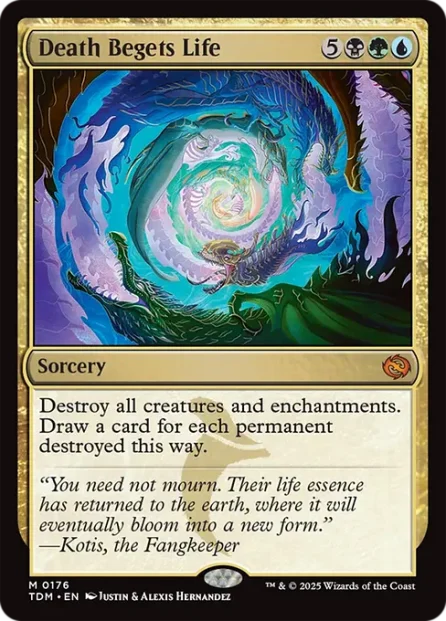 Death Begets Life, Tarkir: Dragonstorm — Magic: The Gathering card