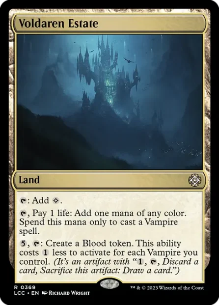 Voldaren Estate, The Lost Caverns of Ixalan Commander — Magic: The Gathering card