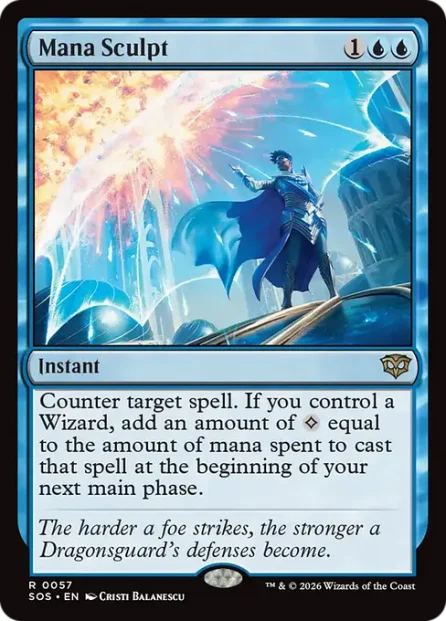 Mana Sculpt, Secrets of Strixhaven — Magic: The Gathering card