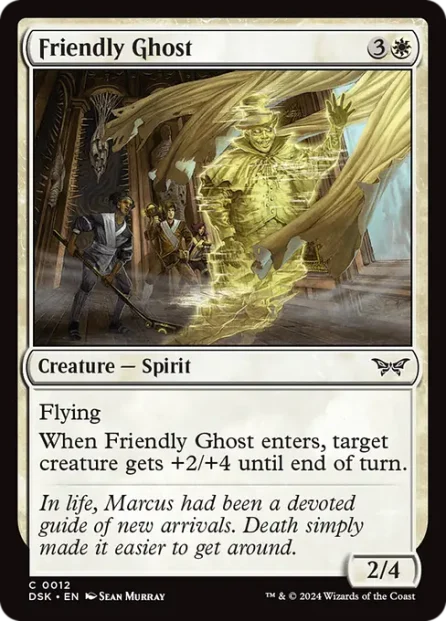 Friendly Ghost, Duskmourn: House of Horror — Magic: The Gathering card