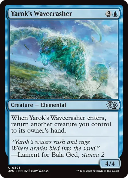 Yarok's Wavecrasher, Foundations Jumpstart — Magic: The Gathering card