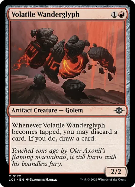 Volatile Wanderglyph, The Lost Caverns of Ixalan — Magic: The Gathering card
