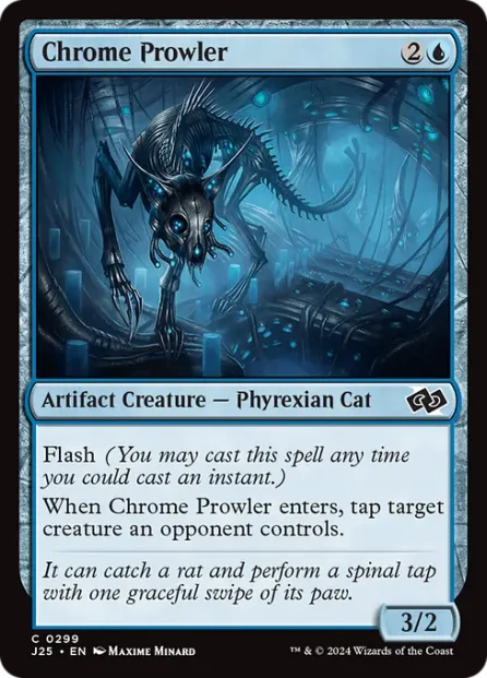 Chrome Prowler, Foundations Jumpstart — Magic: The Gathering card