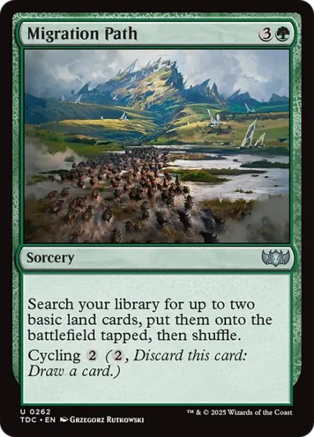 Migration Path, Tarkir: Dragonstorm Commander — Magic: The Gathering card