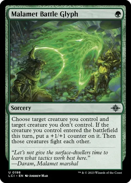Malamet Battle Glyph, The Lost Caverns of Ixalan — Magic: The Gathering card