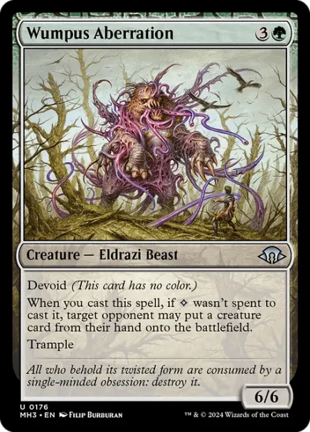 Wumpus Aberration, Modern Horizons 3 — Magic: The Gathering card