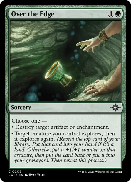 Over the Edge, The Lost Caverns of Ixalan — Magic: The Gathering card