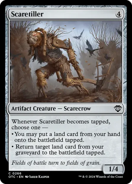 Scaretiller, Outlaws of Thunder Junction Commander — Magic: The Gathering card