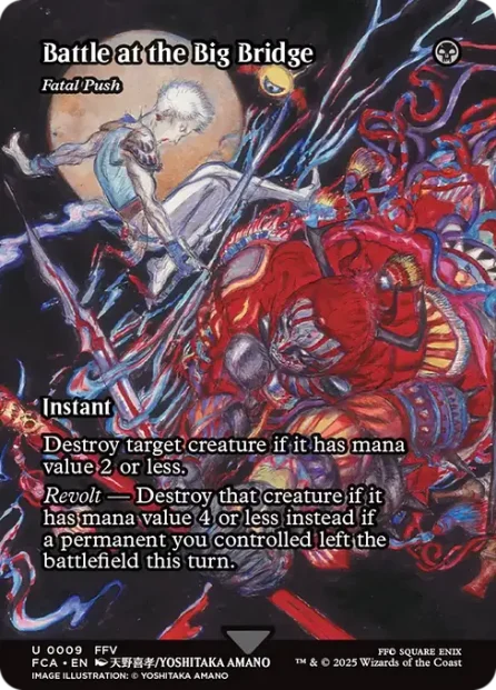 Fatal Push, Final Fantasy: Through the Ages — Magic: The Gathering card