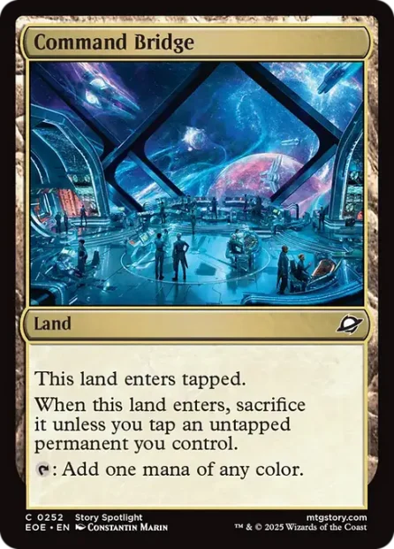 Command Bridge, Edge of Eternities — Magic: The Gathering card